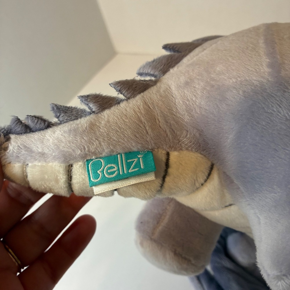 Bellzi Wyveri Plush Stuffed Animal Purple Lavender Wyvern Sold Out Kid Mythical - Picture 4 of 16